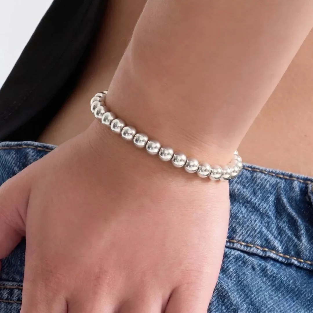 Bracelet Beaded Elastic Waterproof Jewelry